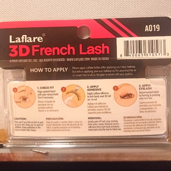 (4) 3D French Lash bundle by Laflare - Picture 5 of 8